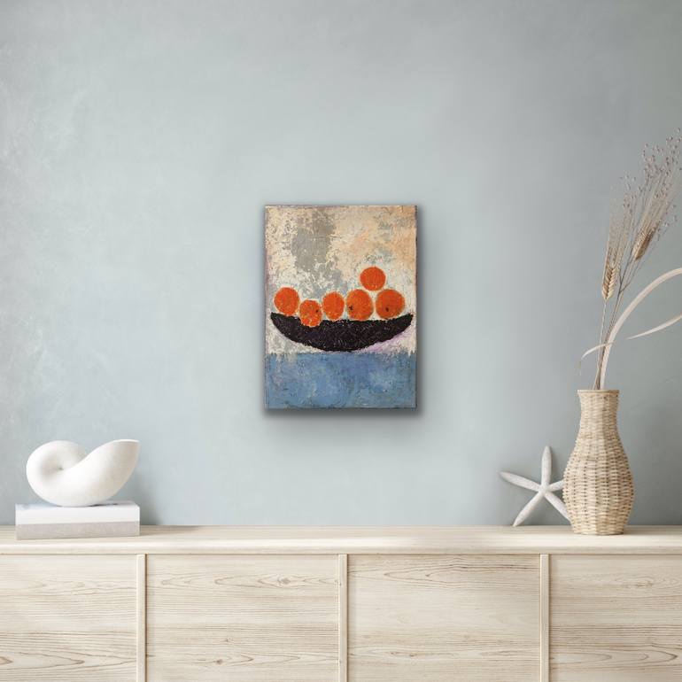 Original Abstract Still Life Painting by Maria Rogers