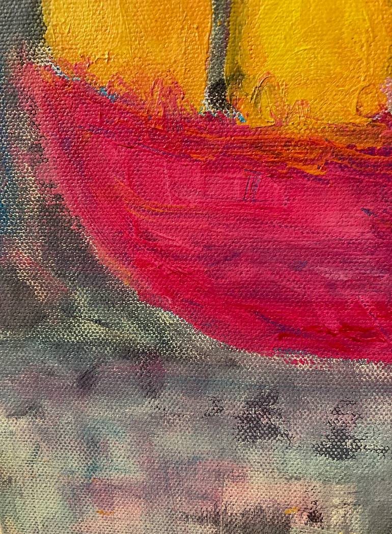 Original Abstract Still Life Painting by Maria Rogers