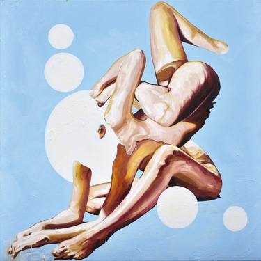 Original Figurative Body Paintings by Edgar Leissing