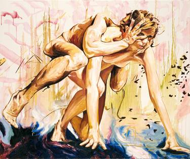 Original Realism Nude Paintings by Edgar Leissing