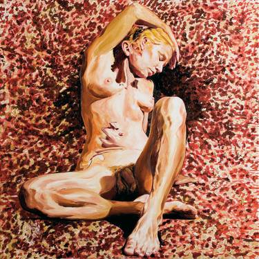 Original Realism Nude Paintings by Edgar Leissing