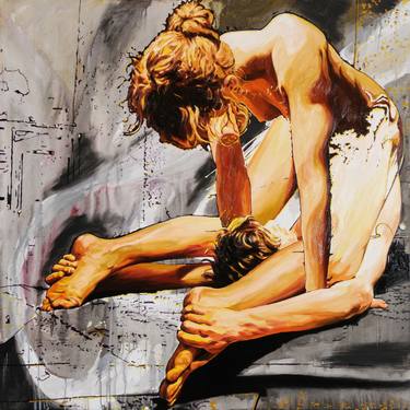 Original Figurative Body Paintings by Edgar Leissing