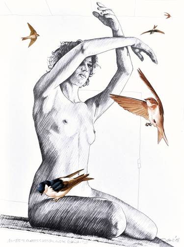 Print of Figurative Body Collage by Edgar Leissing