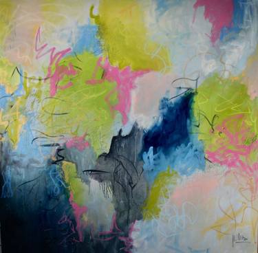 Original Abstract Painting by JULIA RODRIGUEZ