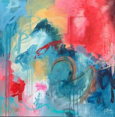 Original Abstract Painting by JULIA RODRIGUEZ