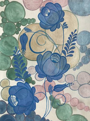 Print of Fine Art Floral Paintings by Anna Prosvirova