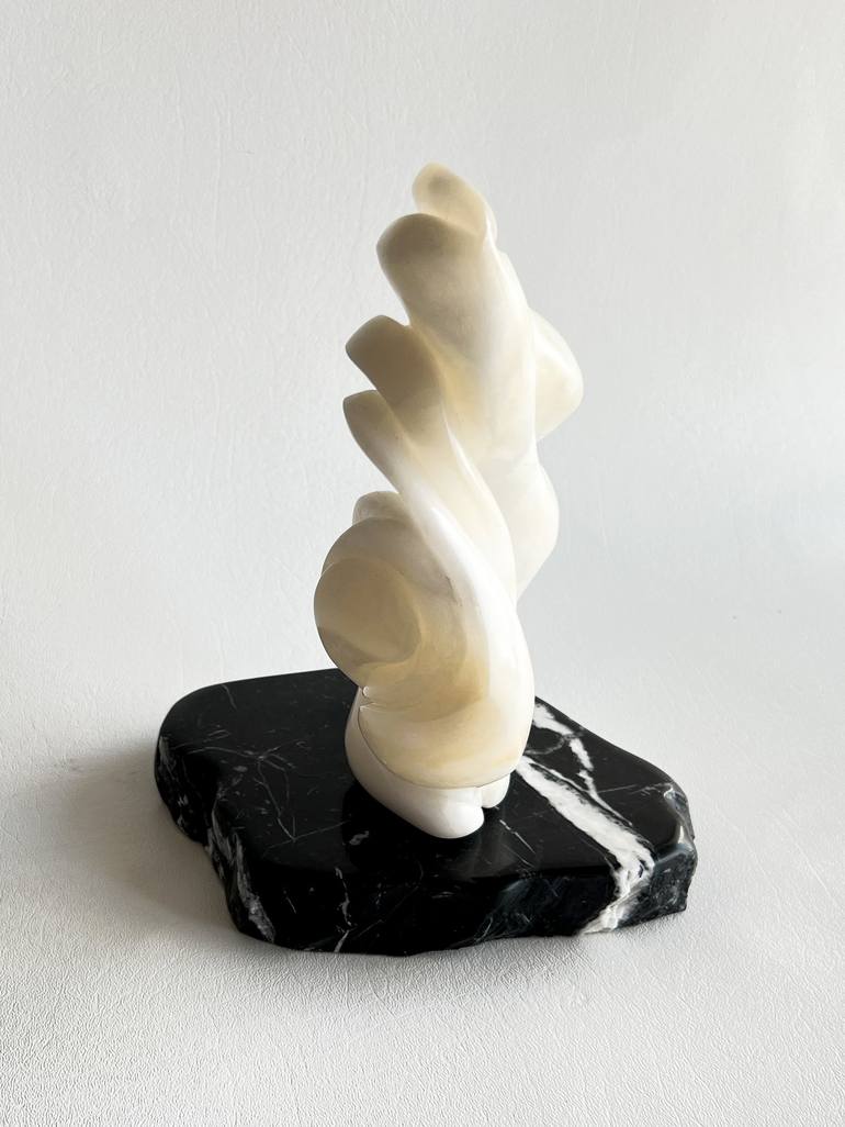 Original Abstract Botanic Sculpture by Michele Chapin
