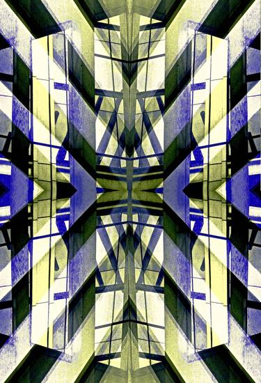 Original Abstract Geometric Photography by Ken Lerner
