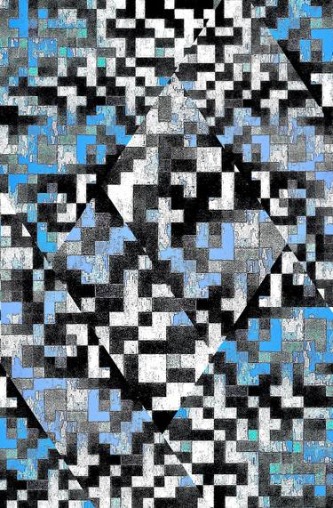 Original Abstract Geometric Photography by Ken Lerner