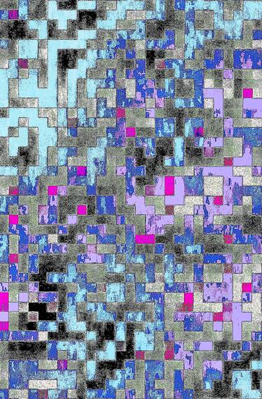 Original Abstract Geometric Photography by Ken Lerner