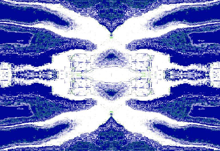 Original Abstract Geometric Photography by Ken Lerner