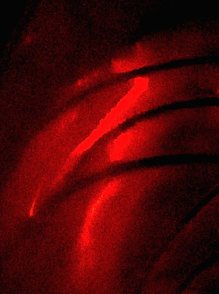 Original Abstract Photography by Ken Lerner | Abstract Art on Paper | Through a Glass Darkly series 2, #3 - Limited Edition #1 of 3