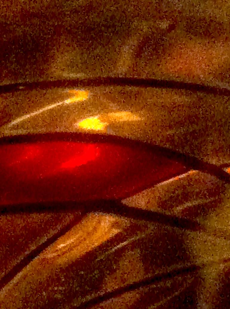 Original Abstract Photography by Ken Lerner | Abstract Art on Paper | Through a Glass Darkly series 2, #4 - Limited Edition #1 of 3