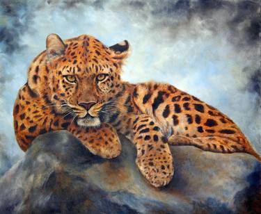 Original Fine Art Animal Paintings by Lauren Bissell