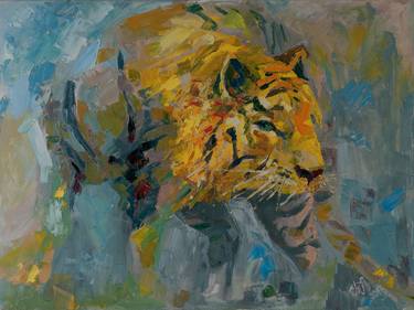 Original Expressionism Animal Paintings by Nika Winner