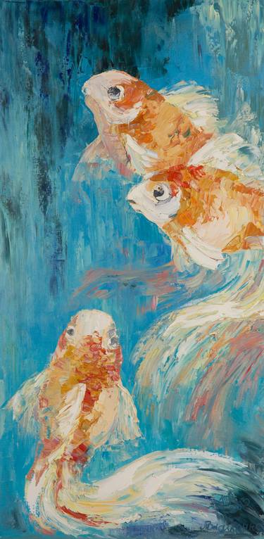 Original Expressionism Animal Paintings by Nika Winner