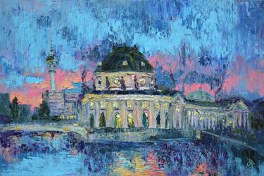 Original Expressionism Cities Paintings by Nika Winner