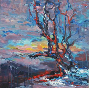Original Tree Paintings by Nika Winner