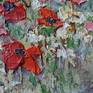 "Sensations" artworks series

The painting has a heavy paint texture on the surface (a raised surface).