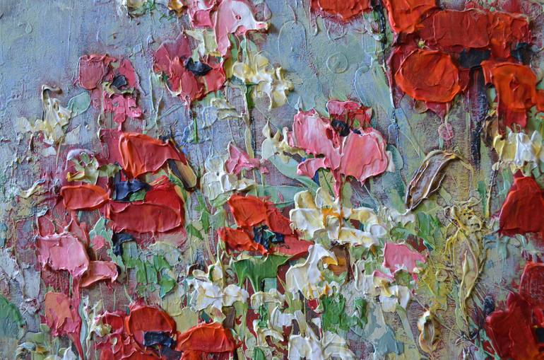 Original Floral Painting by Nika Winner