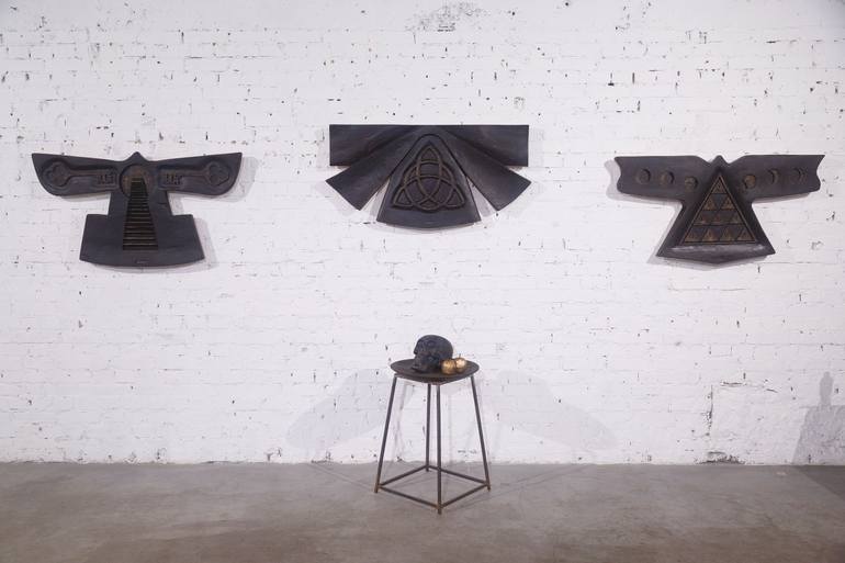 Original Conceptual Abstract Sculpture by Astian Rey