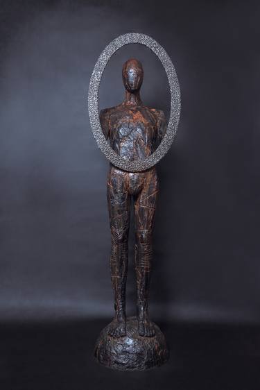 Original Figurative Men Sculpture by Astian Rey