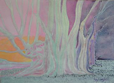 Print of Expressionism Fantasy Paintings by Lyn Graybill