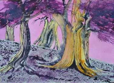 Print of Expressionism Landscape Paintings by Lyn Graybill