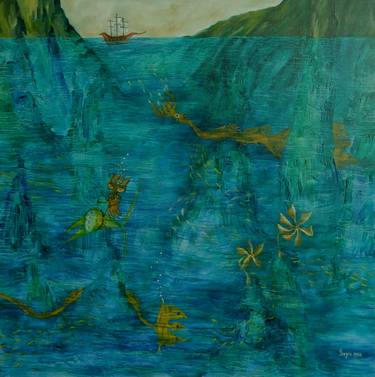 Print of Water Paintings by Victor Gingiu