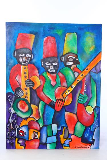 Three Wa Zo Bia musicians thumb