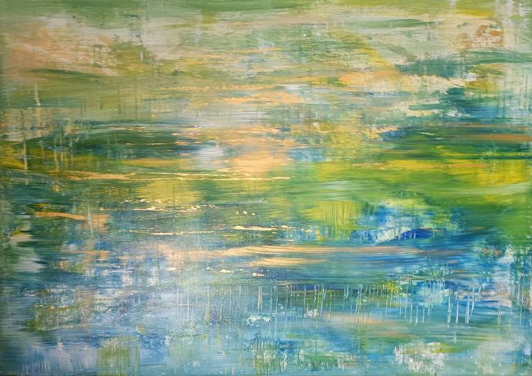 Original Abstract Painting by Julia Cassia Art