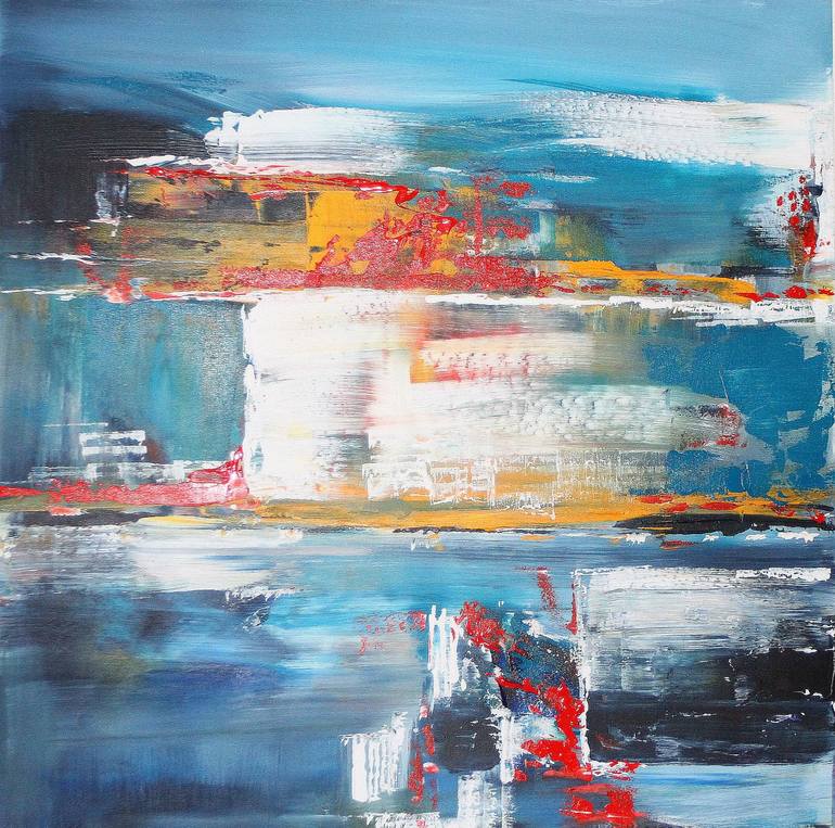 Original Abstract Painting by Julia Cassia Art