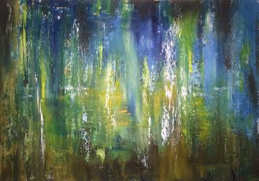 Print of Abstract Nature Paintings by Julia Cassia Art