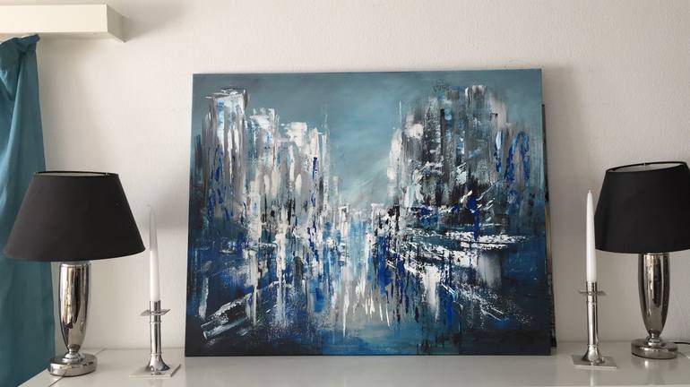 Original Abstract Painting by Julia Cassia Art