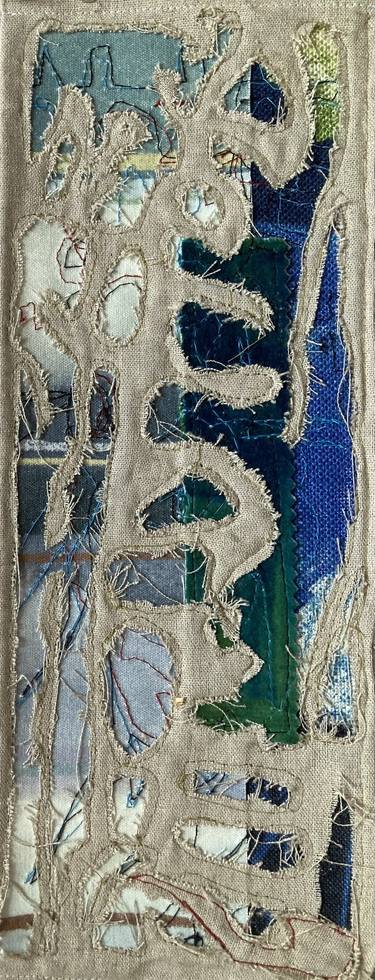 Original Expressionism Abstract Mixed Media by Rosemary Lawrey