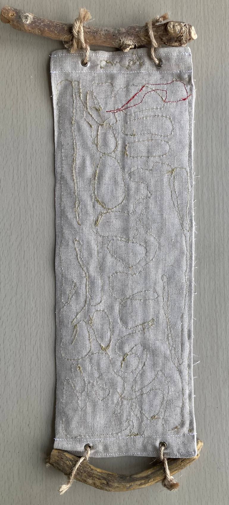 Original Expressionism Abstract Mixed Media by Rosemary Lawrey