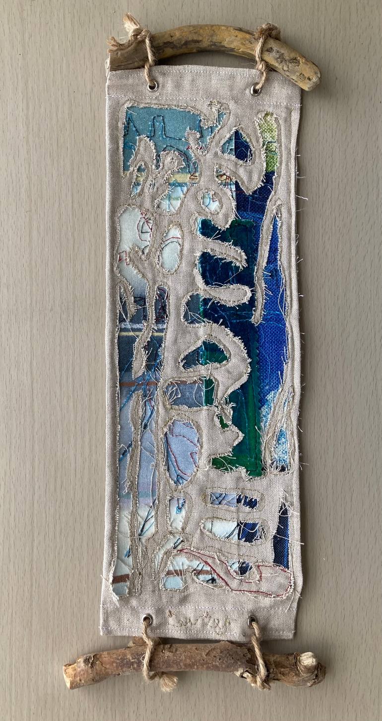 Original Expressionism Abstract Mixed Media by Rosemary Lawrey