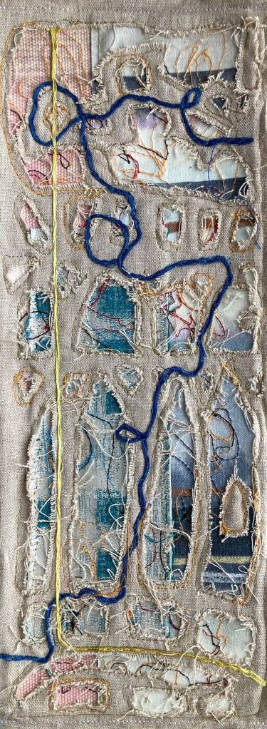 Original Contemporary Abstract Mixed Media by Rosemary Lawrey