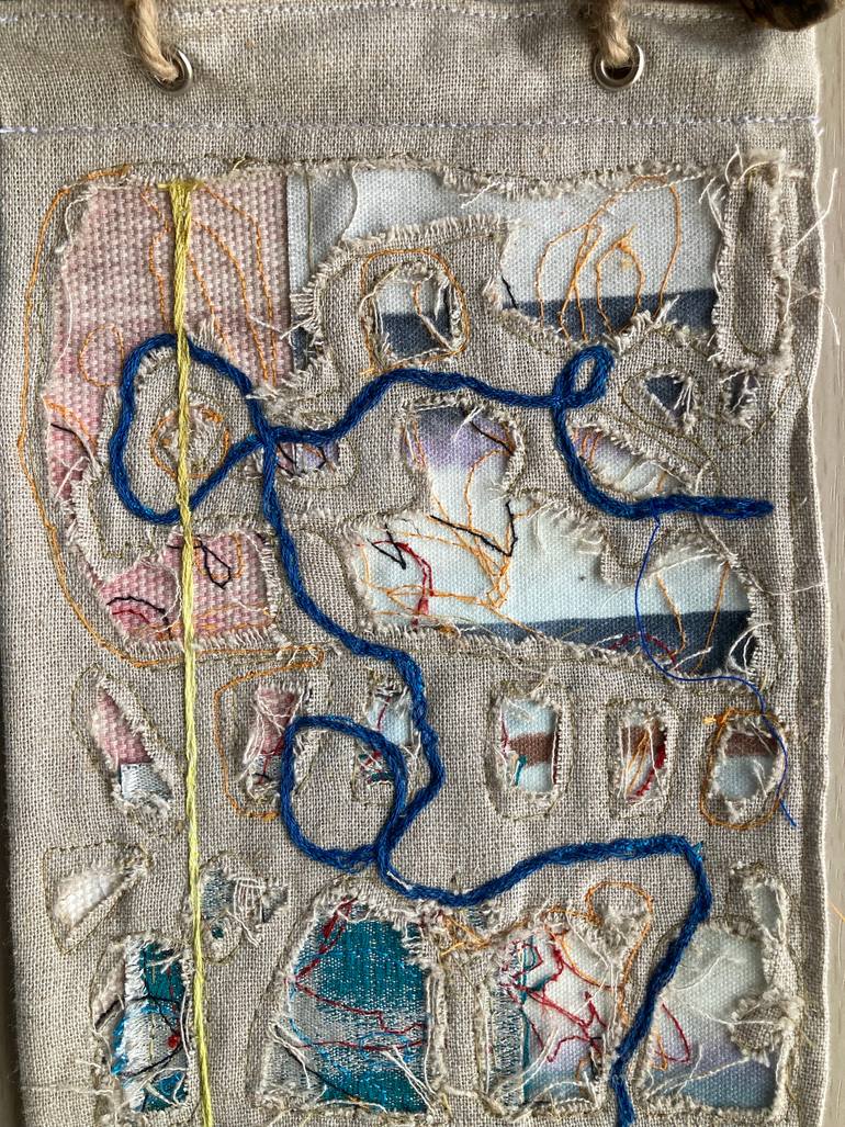 Original Contemporary Abstract Mixed Media by Rosemary Lawrey