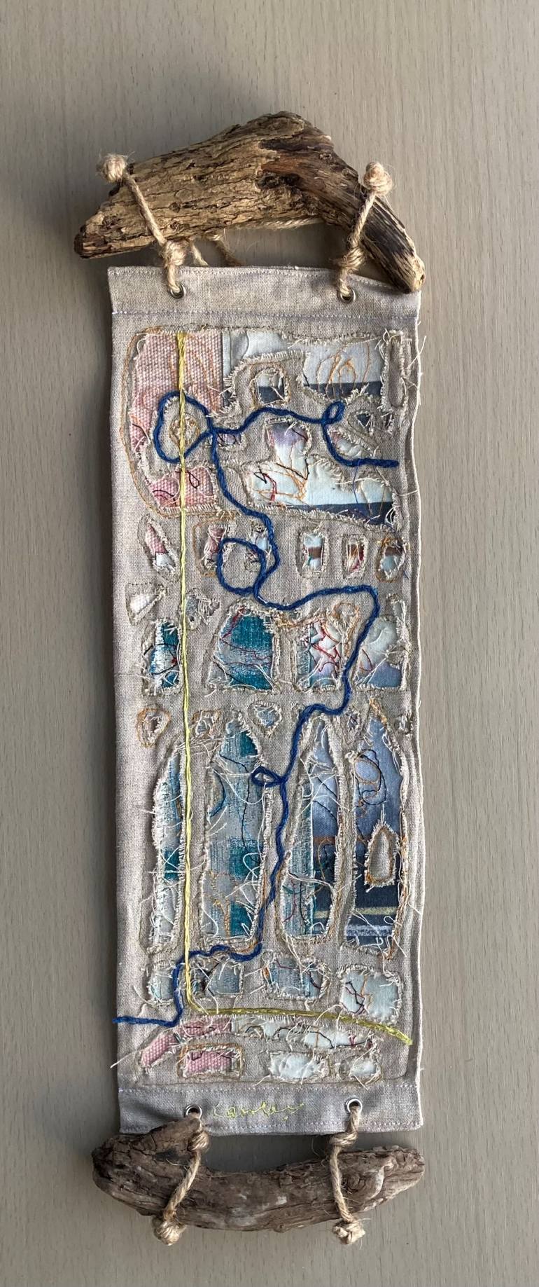 Original Contemporary Abstract Mixed Media by Rosemary Lawrey