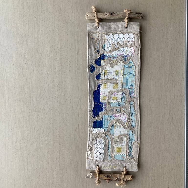 Original Abstract Expressionism Abstract Mixed Media by Rosemary Lawrey