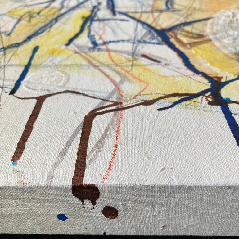 Original Abstract Expressionism Travel Painting by Rosemary Lawrey