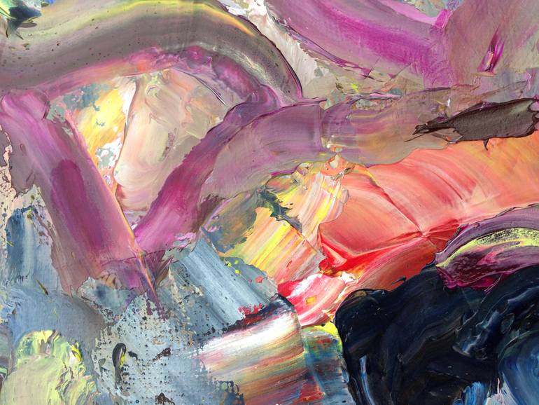 Original Expressionism Landscape Painting by Rosemary Lawrey