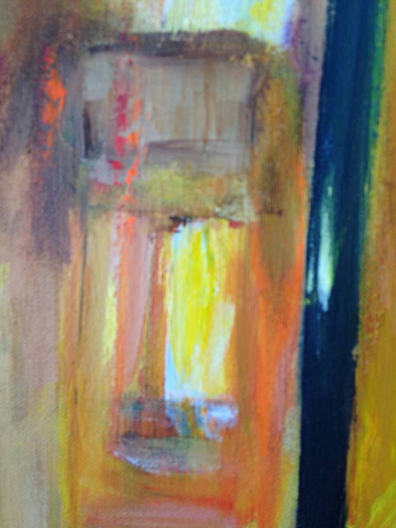 Original Expressionism Architecture Painting by Rosemary Lawrey