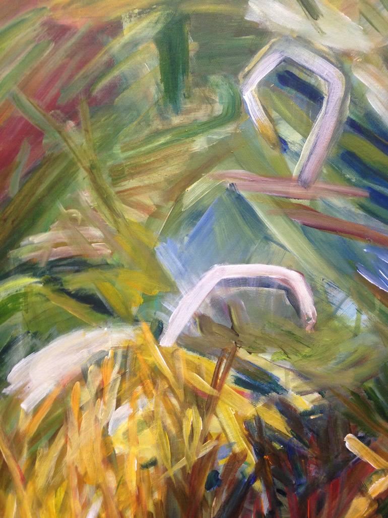 Original Abstract Nature Painting by Rosemary Lawrey