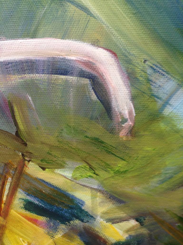 Original Abstract Nature Painting by Rosemary Lawrey