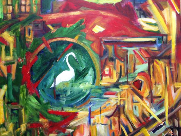 Original Abstract Nature Paintings by Rosemary Lawrey