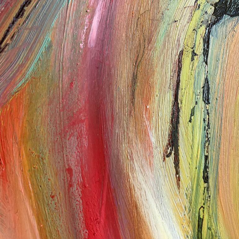 Original Abstract Expressionism Abstract Painting by Rosemary Lawrey