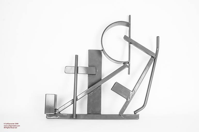 Original Abstract Sculpture by Carl Gamester