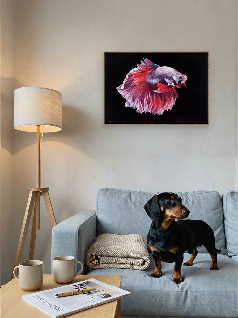 Original Figurative Animal Painting by Tomas Castano